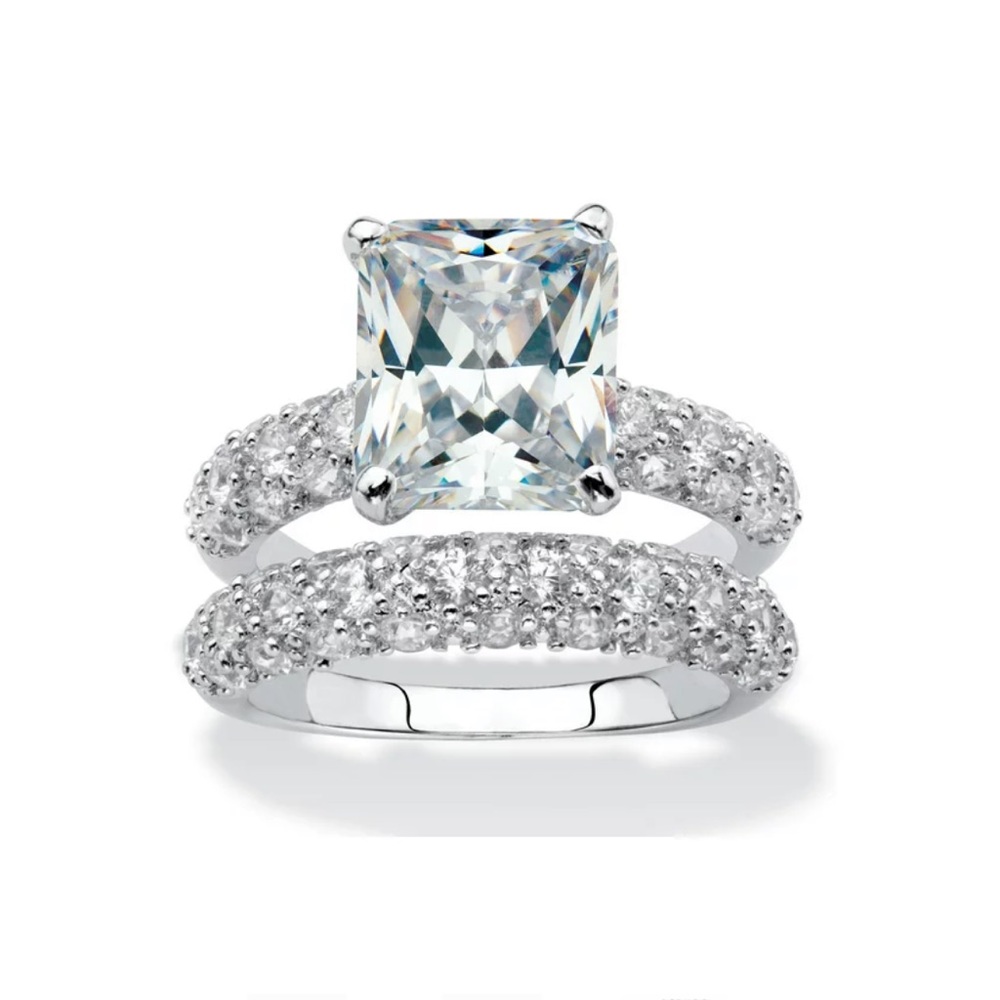 Emerald-Cut Cubic Zirconia